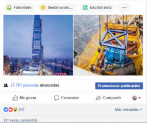 Facebook Revista del ascensor