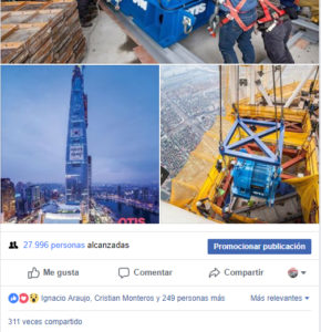 Facebook de Revista del Ascensor