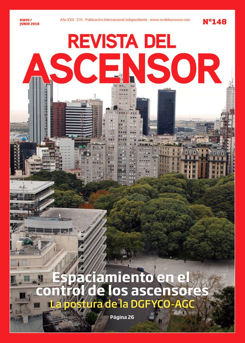 Revista del Ascensor Nº148 tapa